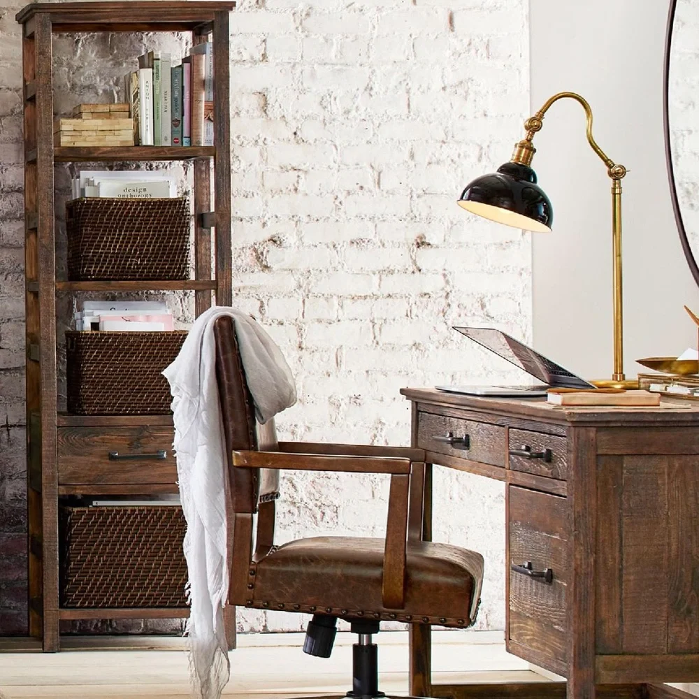 Iron & Brass multi-adjustable Task Lamp by Pottery Barn 👑